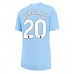 Manchester City Bernardo Silva #20 Replika Hemma matchkläder Dam 2023-24 Korta ärmar